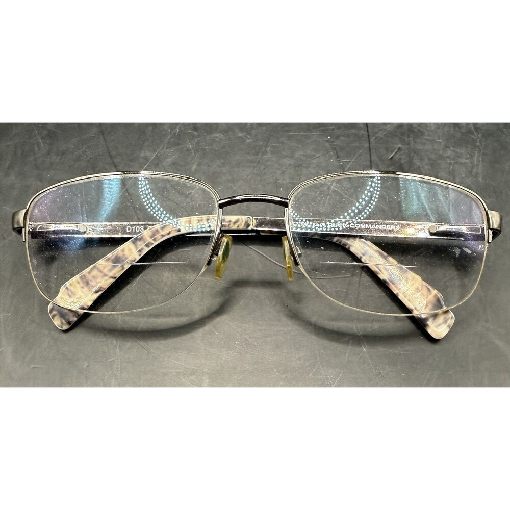 Duck Commander D103 Gunmetal Eyeglasses Frame 56-18-140 Rectangular Used
